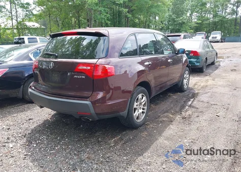 2009 Acura Mdx z USA, uszkodzony, nr VIN 2HNYD28239H524643